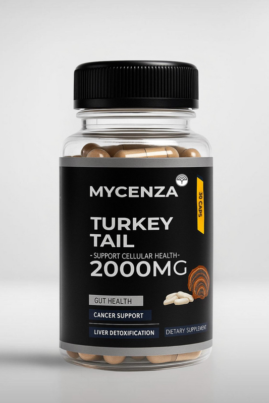 Turkey Tail Mushroom Capsules – Organic Immune & Gut Support